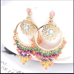 Charming boho earring